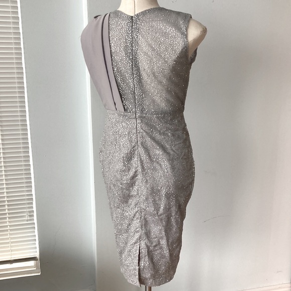 Vintage silver sparkle cocktail dress - Picture 9 of 12